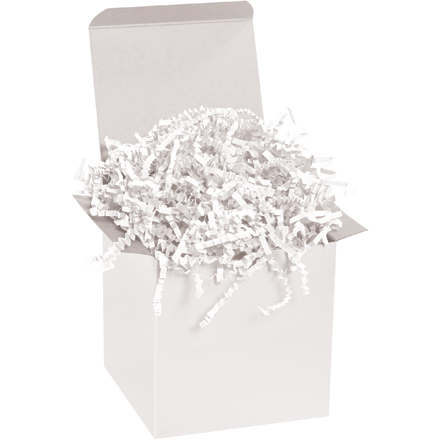 40 lb. White Crinkle Paper